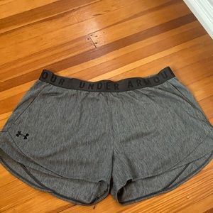 Grey size XL loose workout shorts